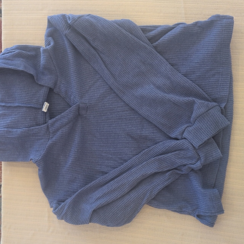 Old Navy Indigo Ribbed Top